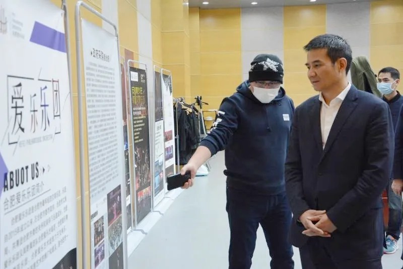 安徽省委统战部副部长王琦一行调研合肥爱乐乐团